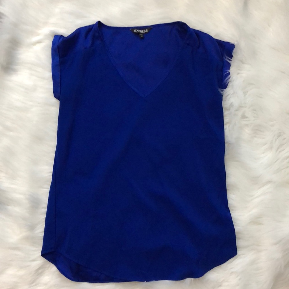 Express size S blue blouse